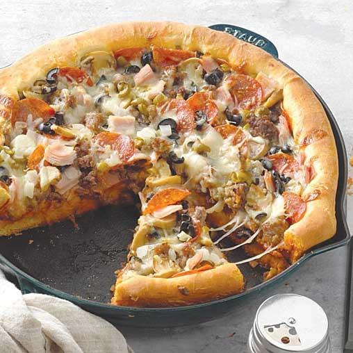 Cast Iron Pizza